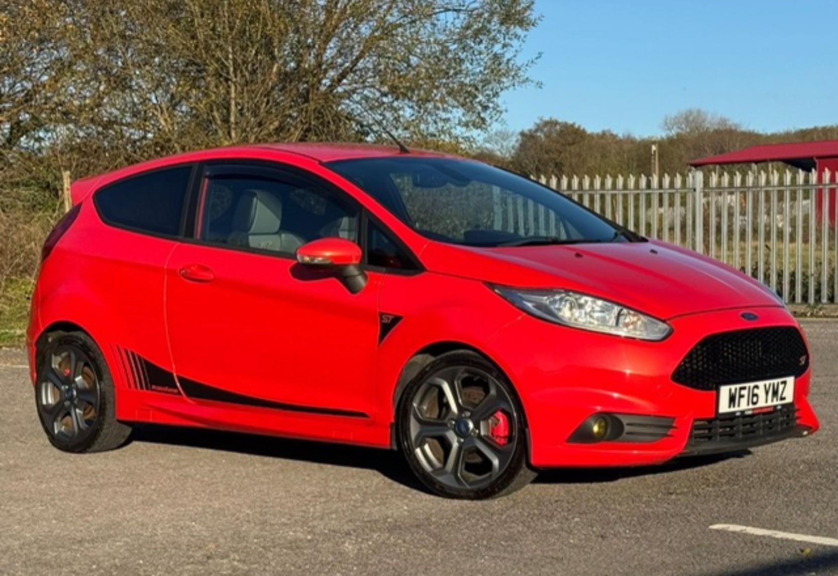 2016 16 FORD FIESTA ST-3 1.6T 3dr ?Heated Seats - Air Con - Bluetooth ? 1.6
